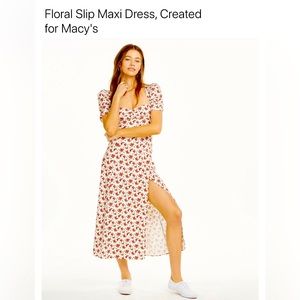 🌸DANIELLE BERNSTEIN FLORAL SLIP DRESS🌸